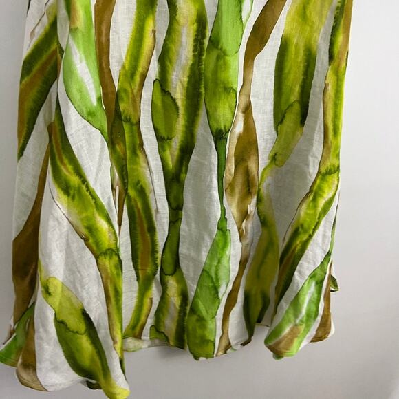 Ralston Ezra Linen Sleeveless Tunic Top Dress Size Large NEW Lagenlook - Picture 6 of 10